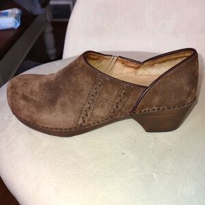 Dansko Suede Clogs